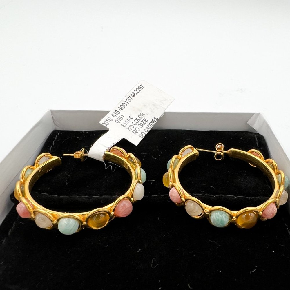Sylvia Toledano Candies Multi Stone Earrings - Picture 4 of 4